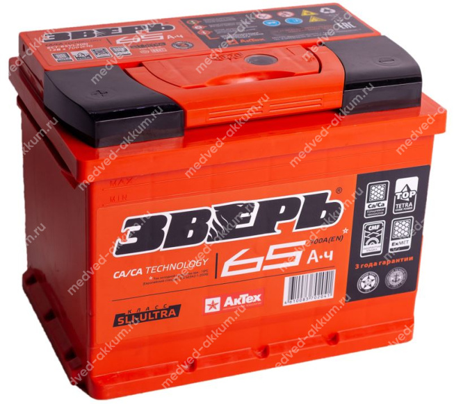 Зверь 65 Ач пр. L2