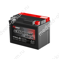 RDrive Extremal Silver 3,6 Ач YTX4L-BS
