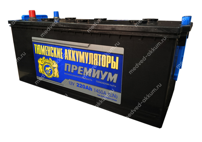 Тюмень Premium 220 Ач рос. B