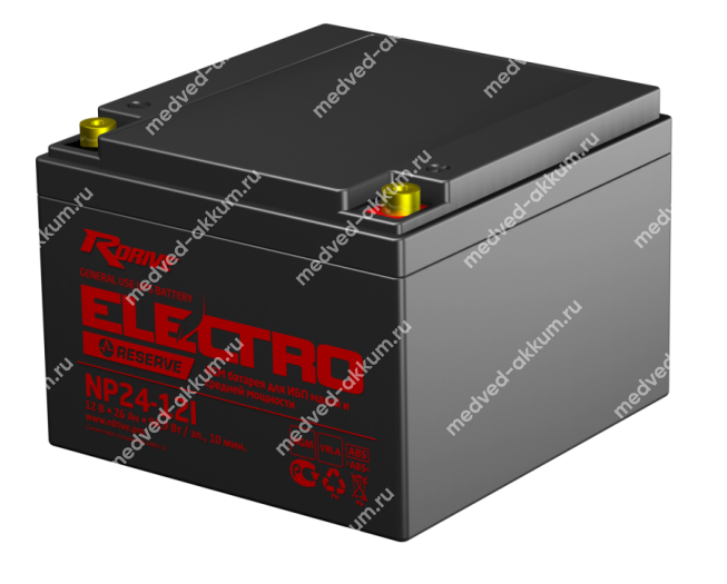 RDrive Electro Reserve AGM 26 Ач NP24-12
