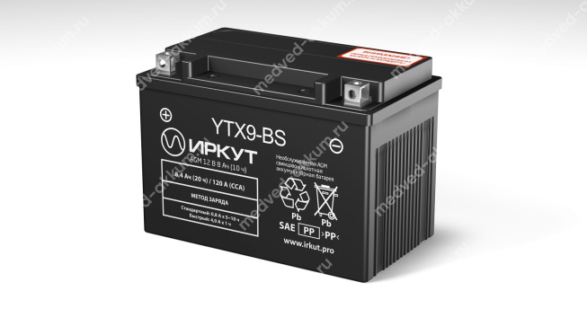 Иркут 8 Ач YTX9-BS AGM