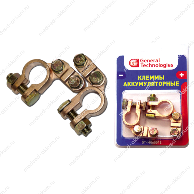 Клеммы General Technologies GT-M060012 (2шт.)
