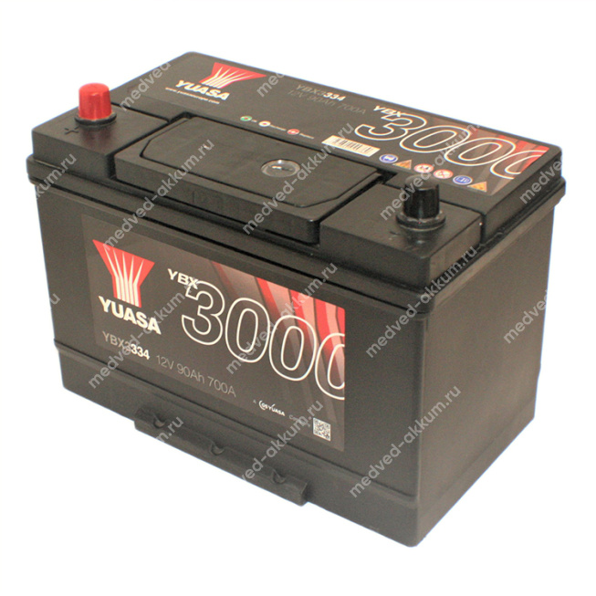 GS Yuasa YBX3334 SMF 90 Ач пр. D31R