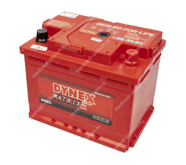 Dynex Matrix 62 Ач обр. L2