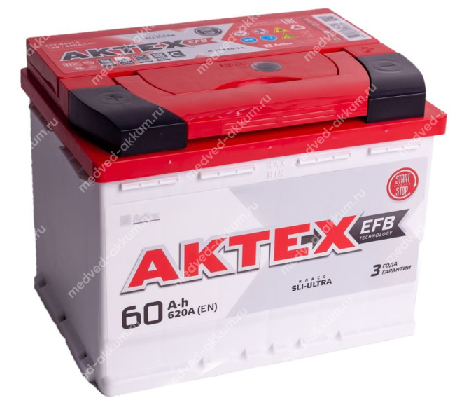 АкТех EFB 60 Ач обр. L2