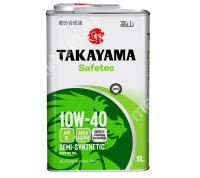 Масло моторное Takayama Safetec 10W-40, SL, A3/B4 (1л.) п/синт. ж/б.