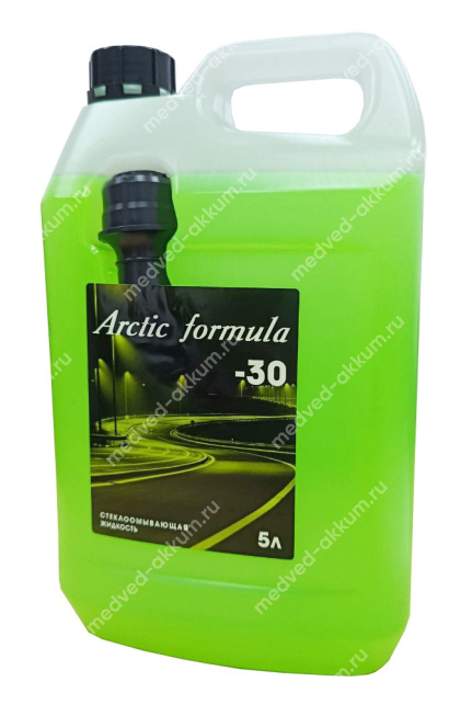Незамерзающая жидкость "Arctic formula" (-30) 5л.