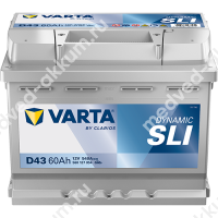 Varta Dynamic SLI 60 Ач пр. D43 L2