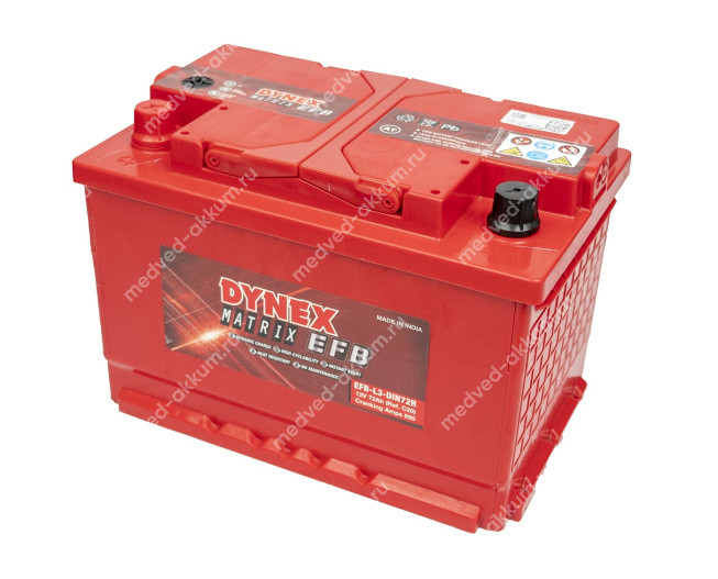Dynex Matrix EFB 72 Ач пр. L3