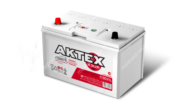 АкТех-Азия 90 Ач пр. 115D31R