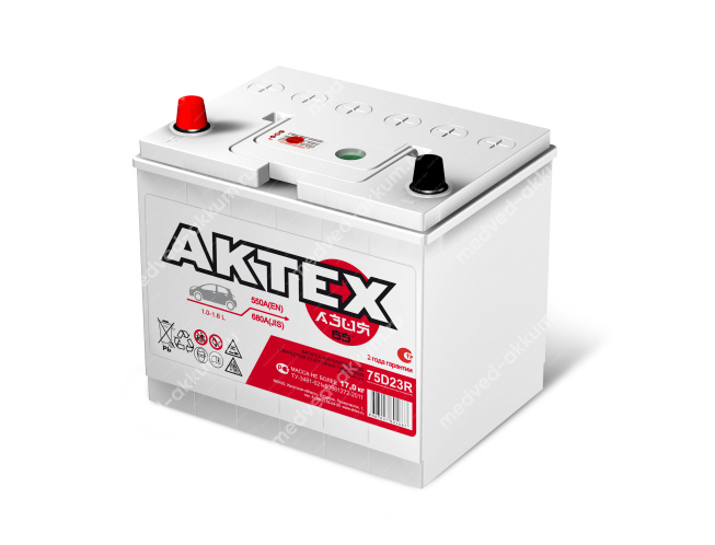АкТех-Азия 65 Ач обр. 75D23L