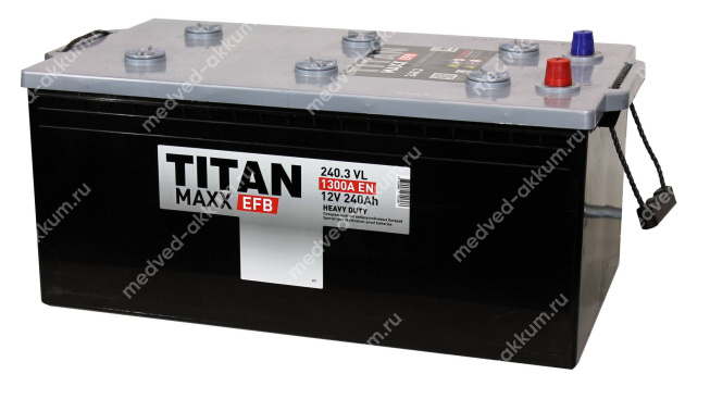 Titan Maxx EFB 240 Ач евро C