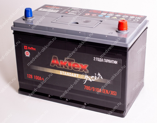АкТех Standart Азия 100 Ач обр. D31L