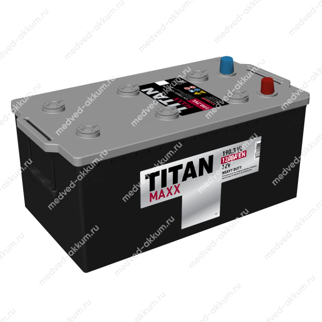 Titan Maxx EFB 190 Ач евро B