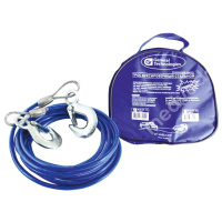 Трос буксировочный металлический General Technologies с крюками 3.5м 10т.10мм. GT-TRM10HC