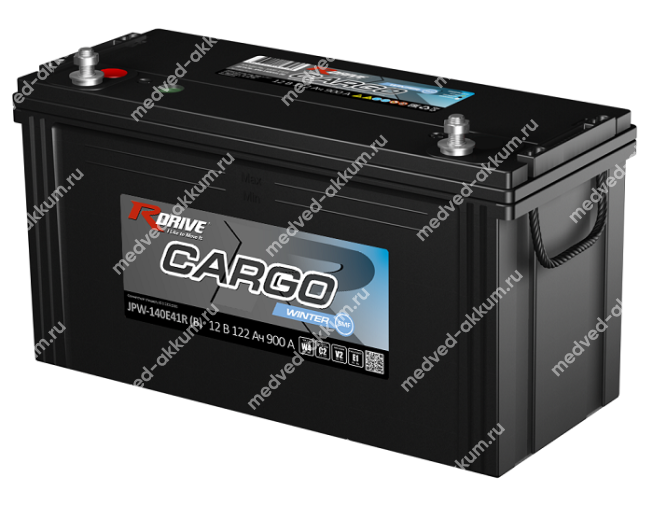 RDrive CARGO Winter 122 Ач пр. JPW-140E41R винт. кл.