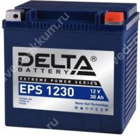Delta EPS 1230 30 Ач YTX30L-B, YTX30HL-BS, YTX30L