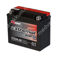 RDrive Extremal Silver 18 Ач YTX20L-BS обр.