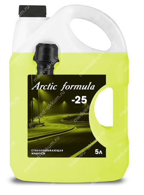 Незамерзающая жидкость "Arctic formula" (-25) 5л.