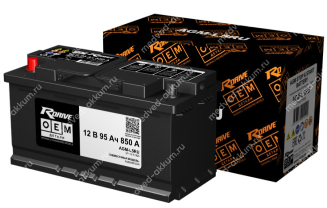 RDrive OEM AGM 95 Ач пр. L5 (37110-T1920)