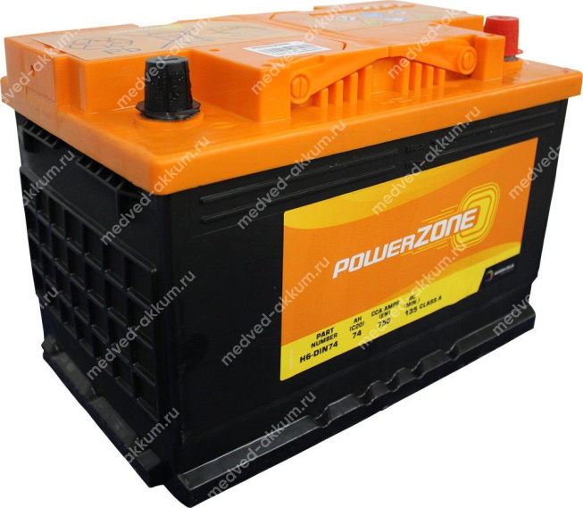 PowerZone 74 Ач обр. L3