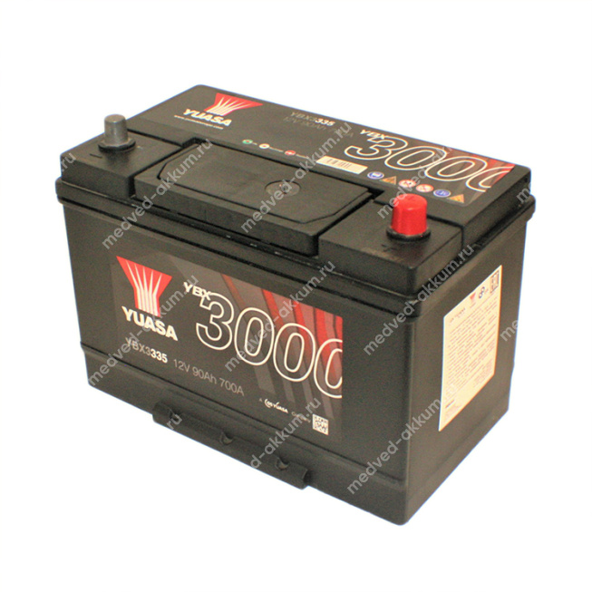 GS Yuasa YBX3335 SMF 90 Ач обр. D31L 